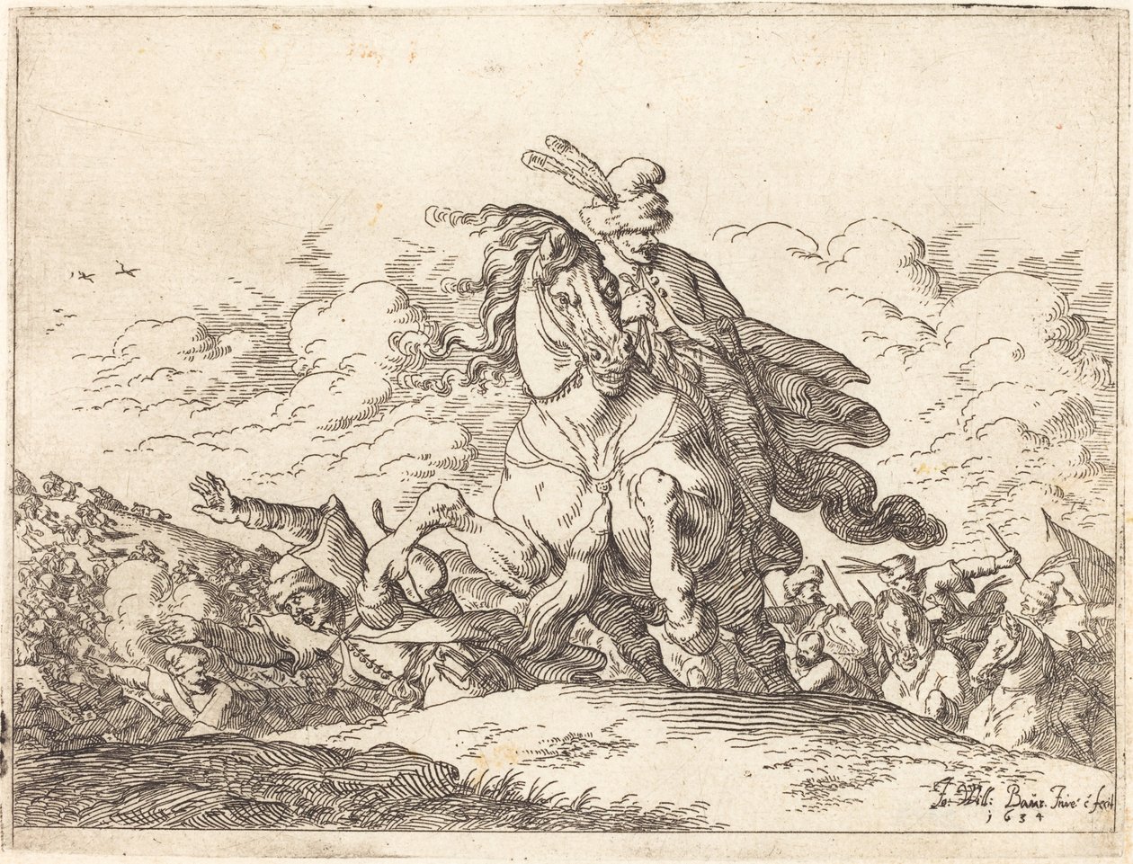Capricci di varie battaglie, 1635 da Johann Wilhelm Baur
