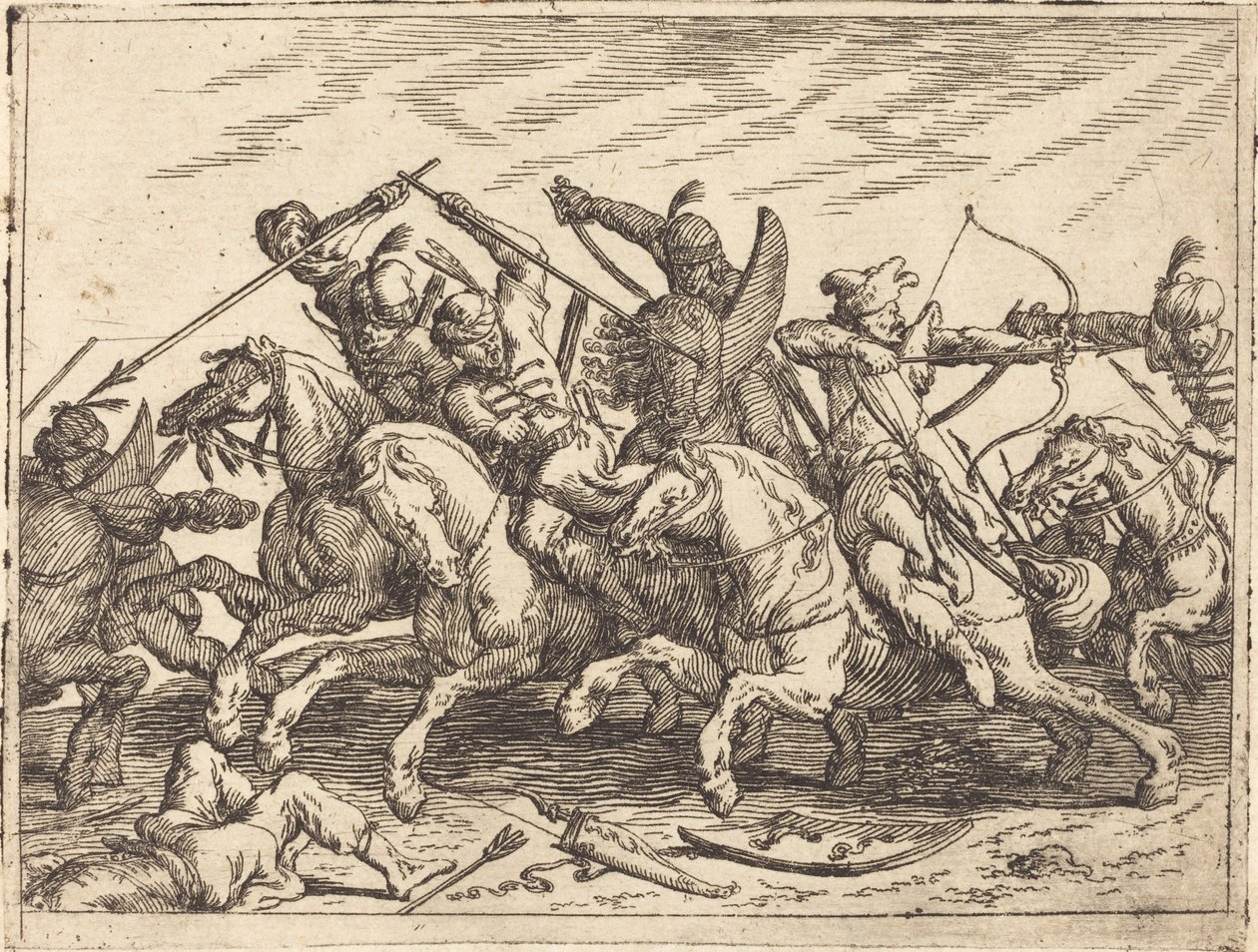 Capricci di varie battaglie, 1635 da Johann Wilhelm Baur