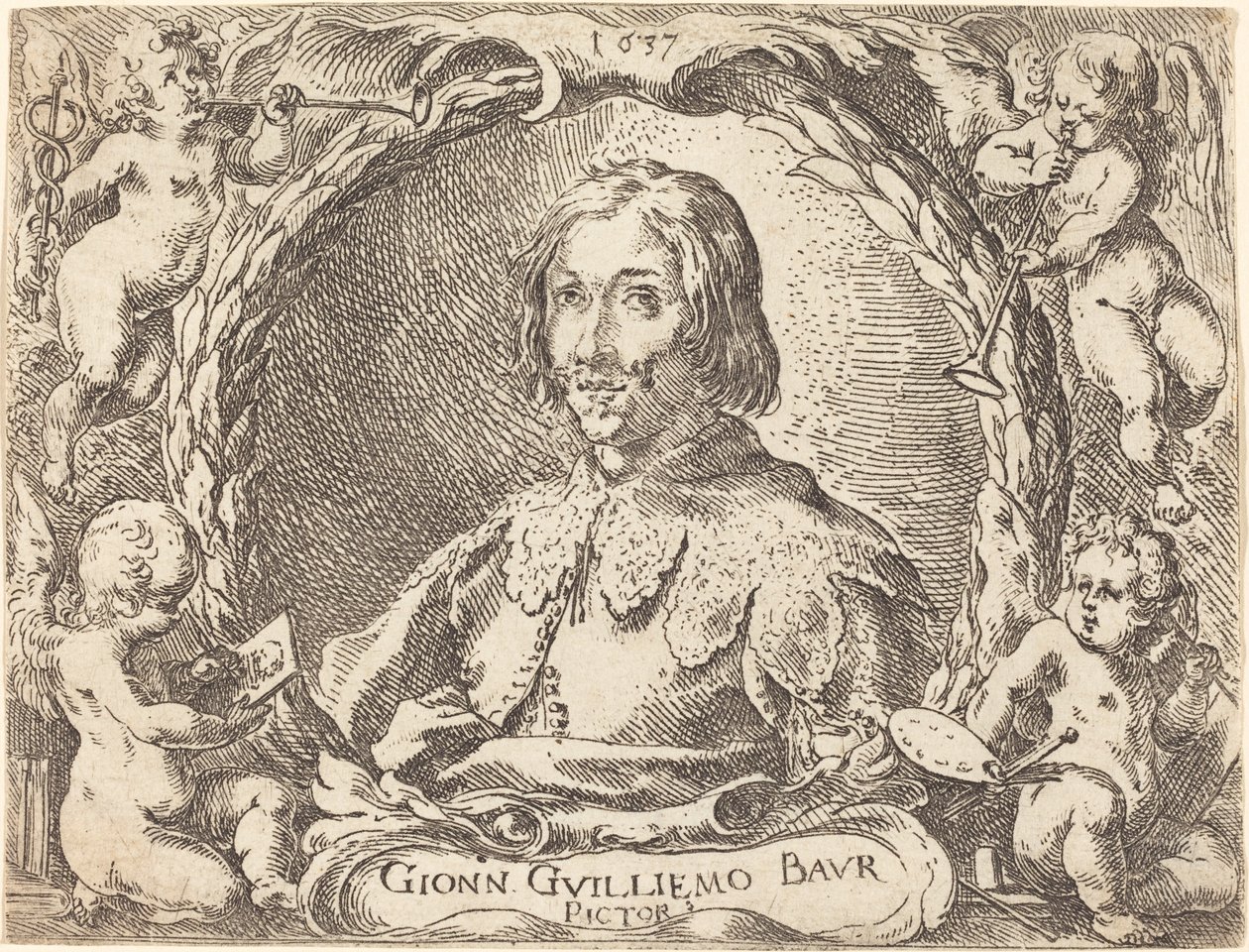 Capricci di varie battaglie Frontespizio, 1635 da Johann Wilhelm Baur