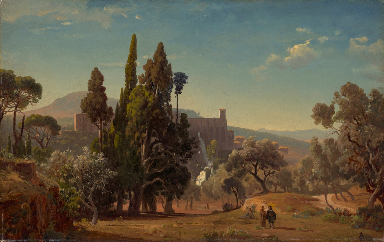Veduta di Tivoli da Johann Wilhelm Schirmer