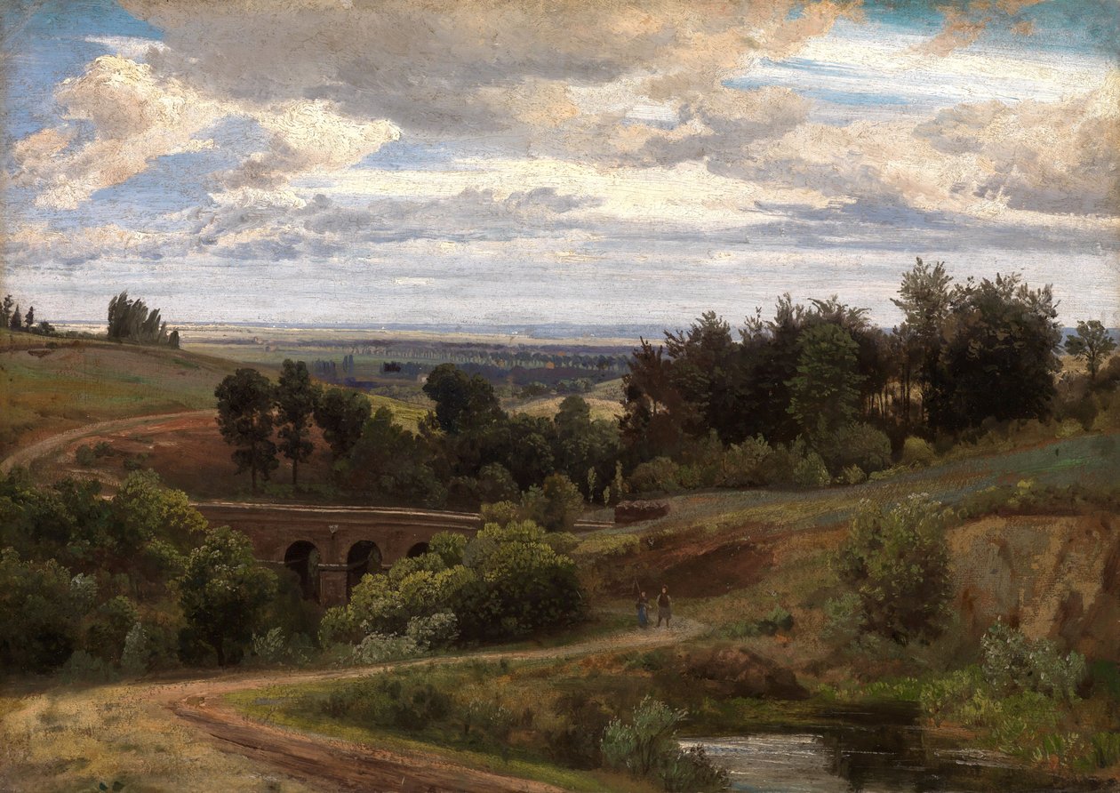 La valle della Melb presso Bonn da Johann Wilhelm Schirmer