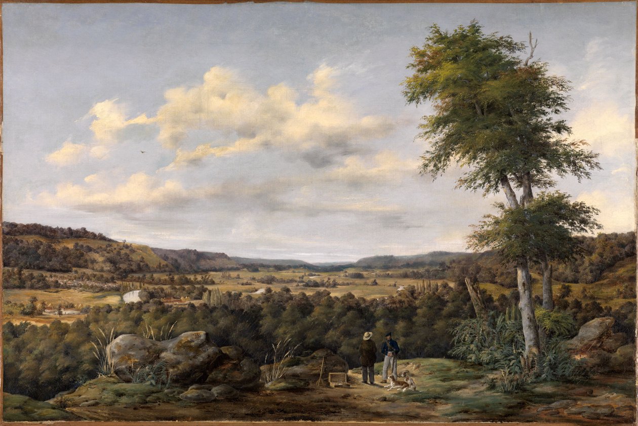Paesaggio in Belgio da Johann Wilhelm Schirmer