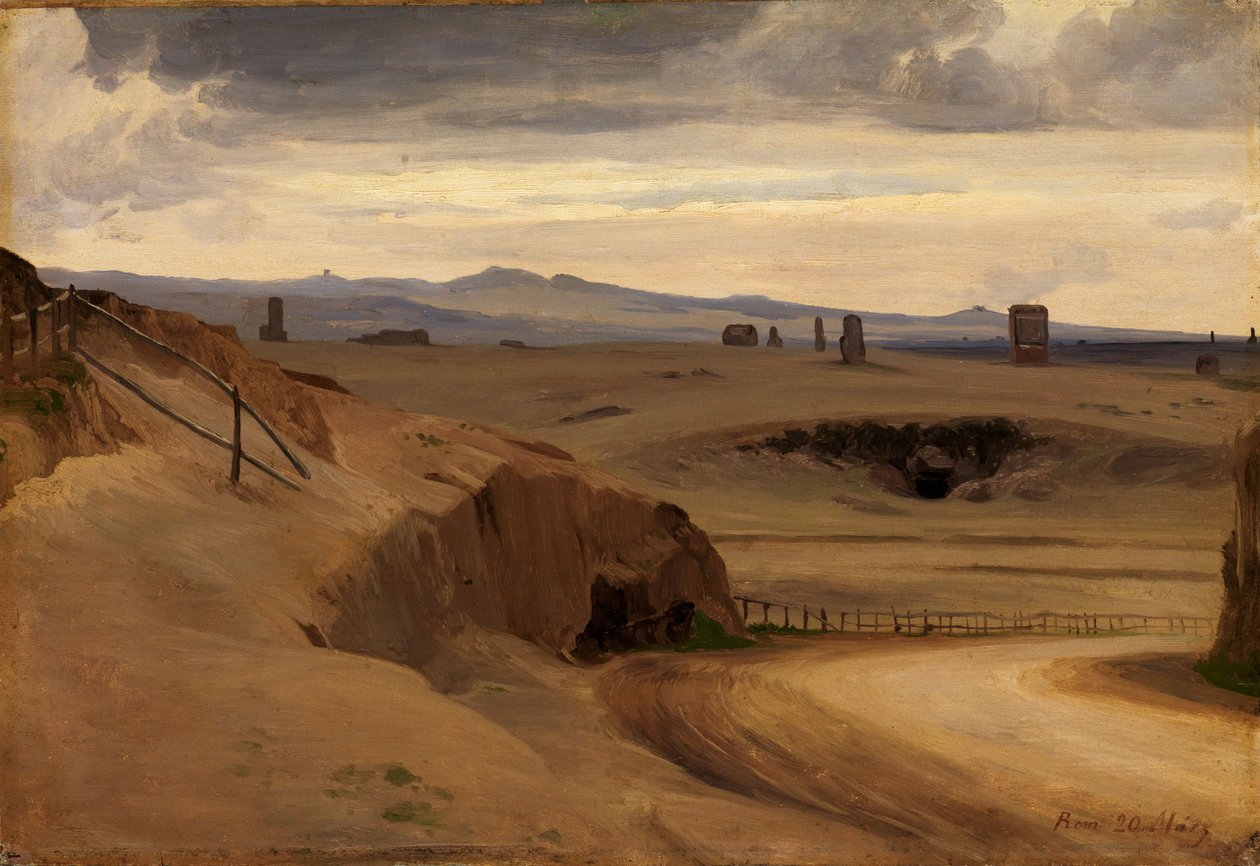 Veduta della Campagna Romana da Johann Wilhelm Schirmer