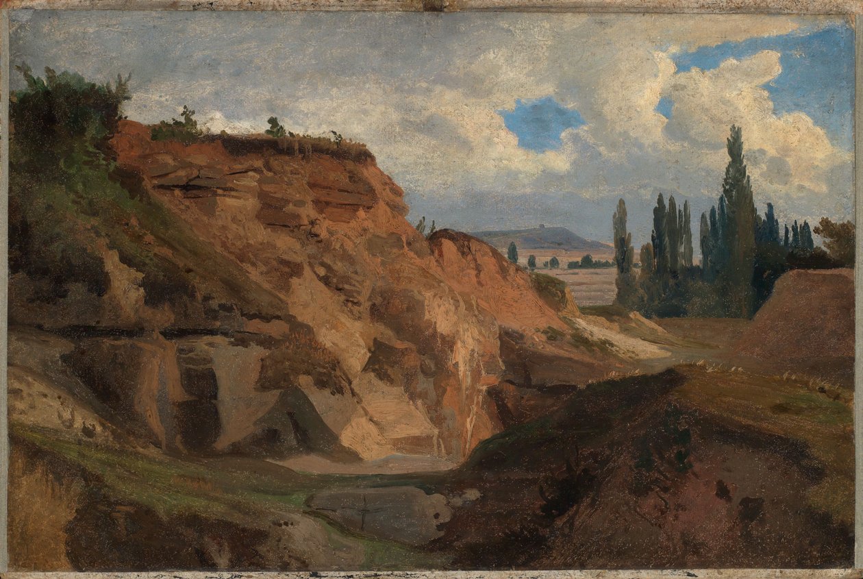 Cava nel sud della Francia da Johann Wilhelm Schirmer