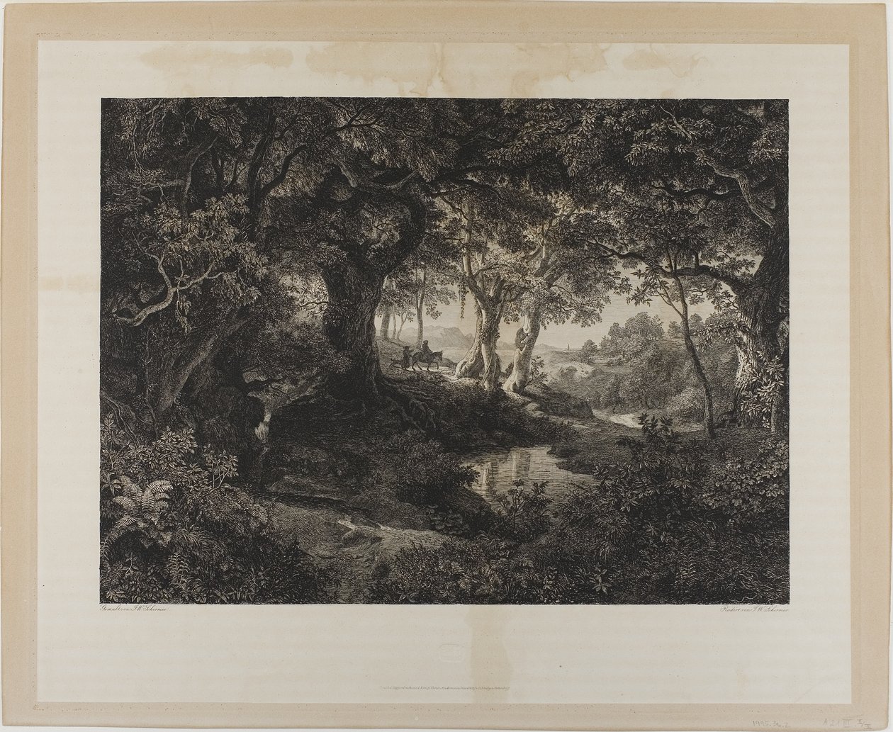 Il grande paesaggio italiano da Johann Wilhelm Schirmer