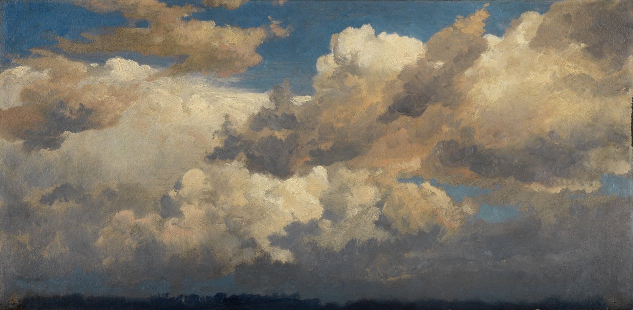 Studio sulle nuvole da Johann Wilhelm Schirmer