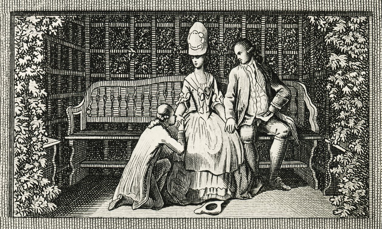 I dolori del giovane Werther, incisione ispirata al romanzo di Johann Wolfgang von Goethe da Johann Wolfgang von Goethe