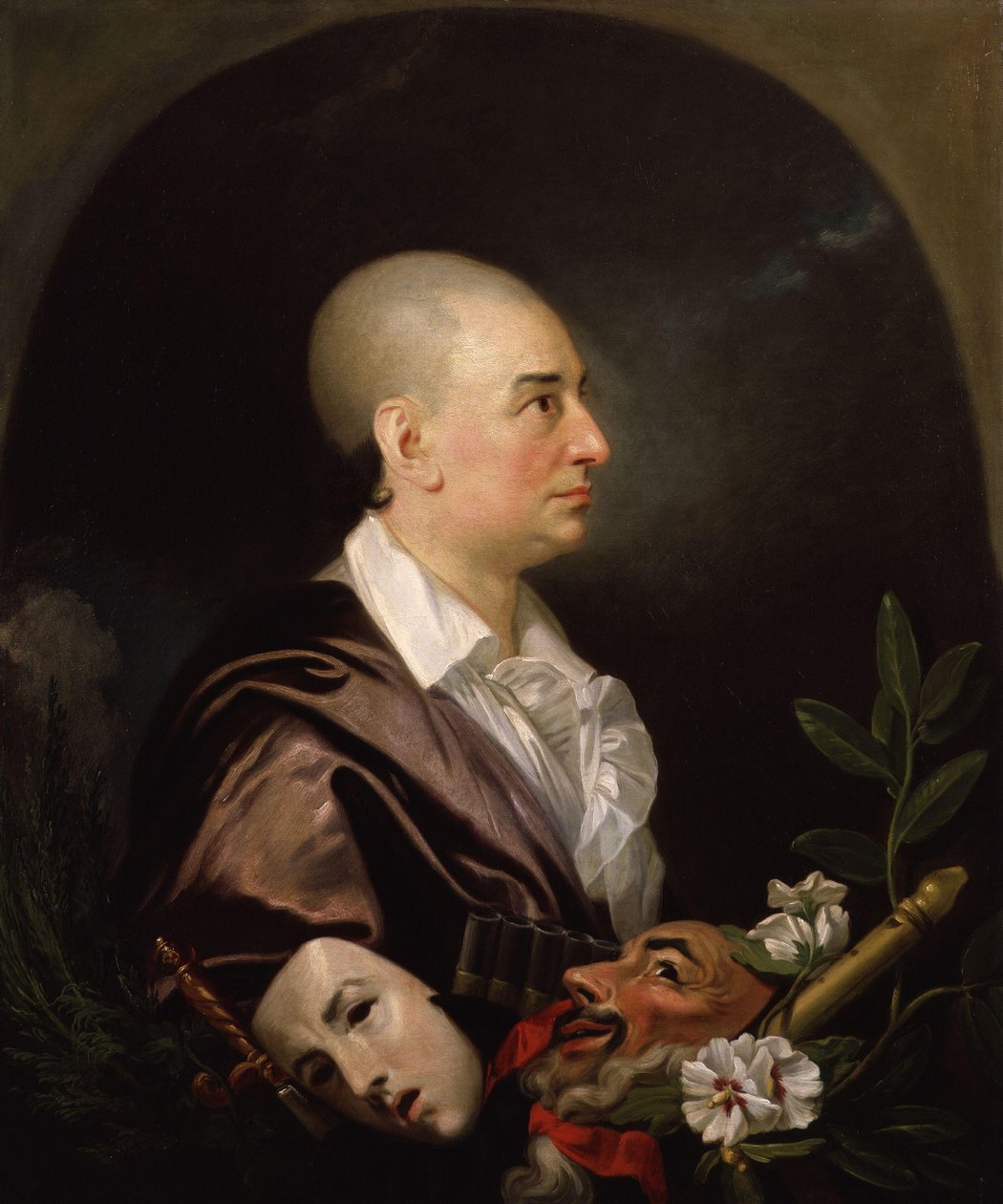 Ritratto di David Garrick da Johann Zoffany