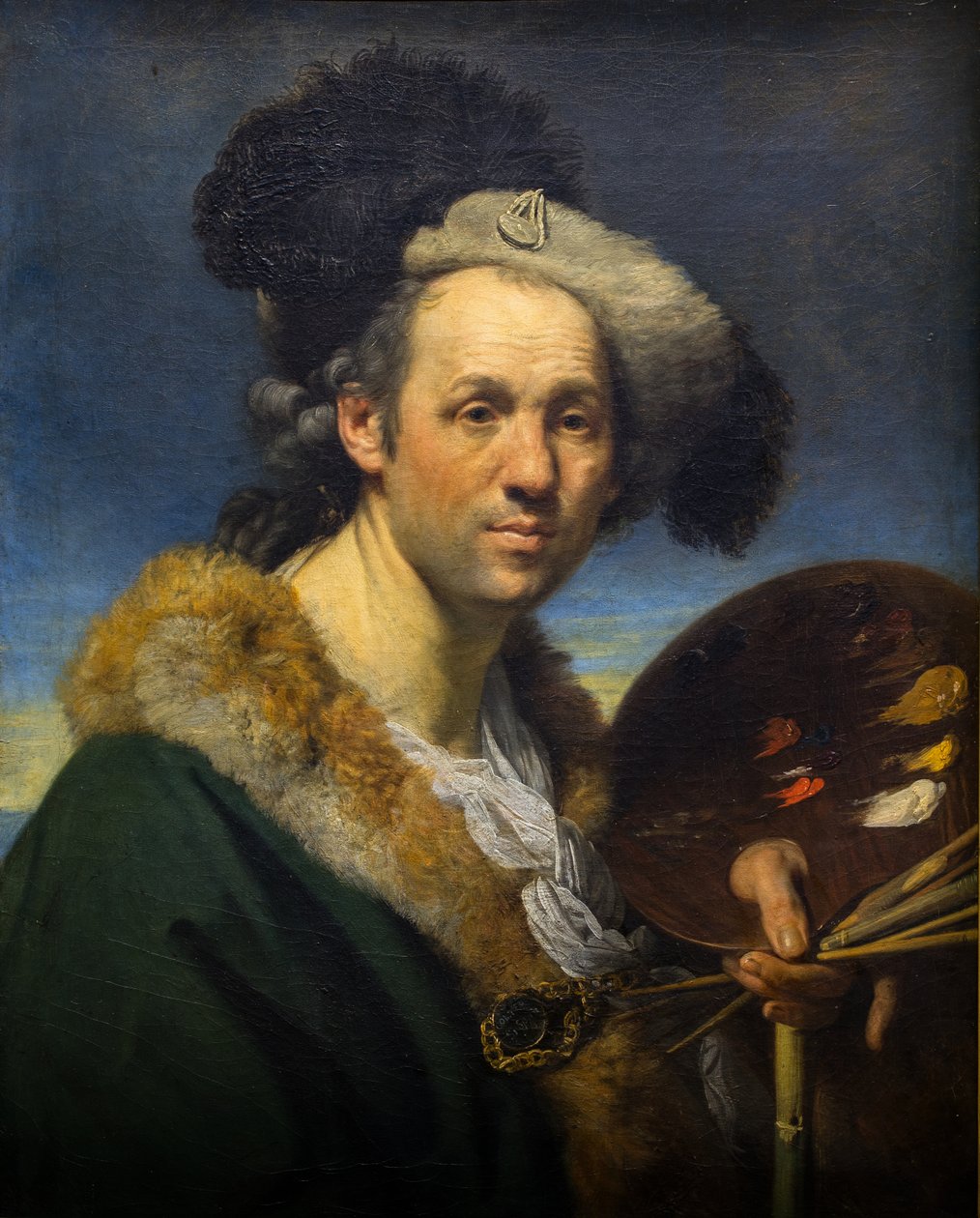 Autoritratto con tavolozza da Johann Zoffany