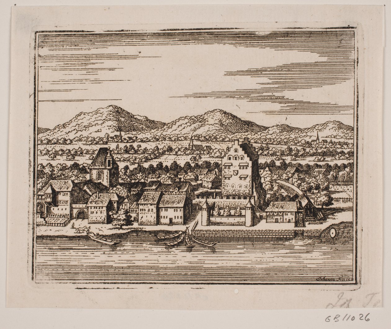 Una città con un fiume da Johanna Fosie