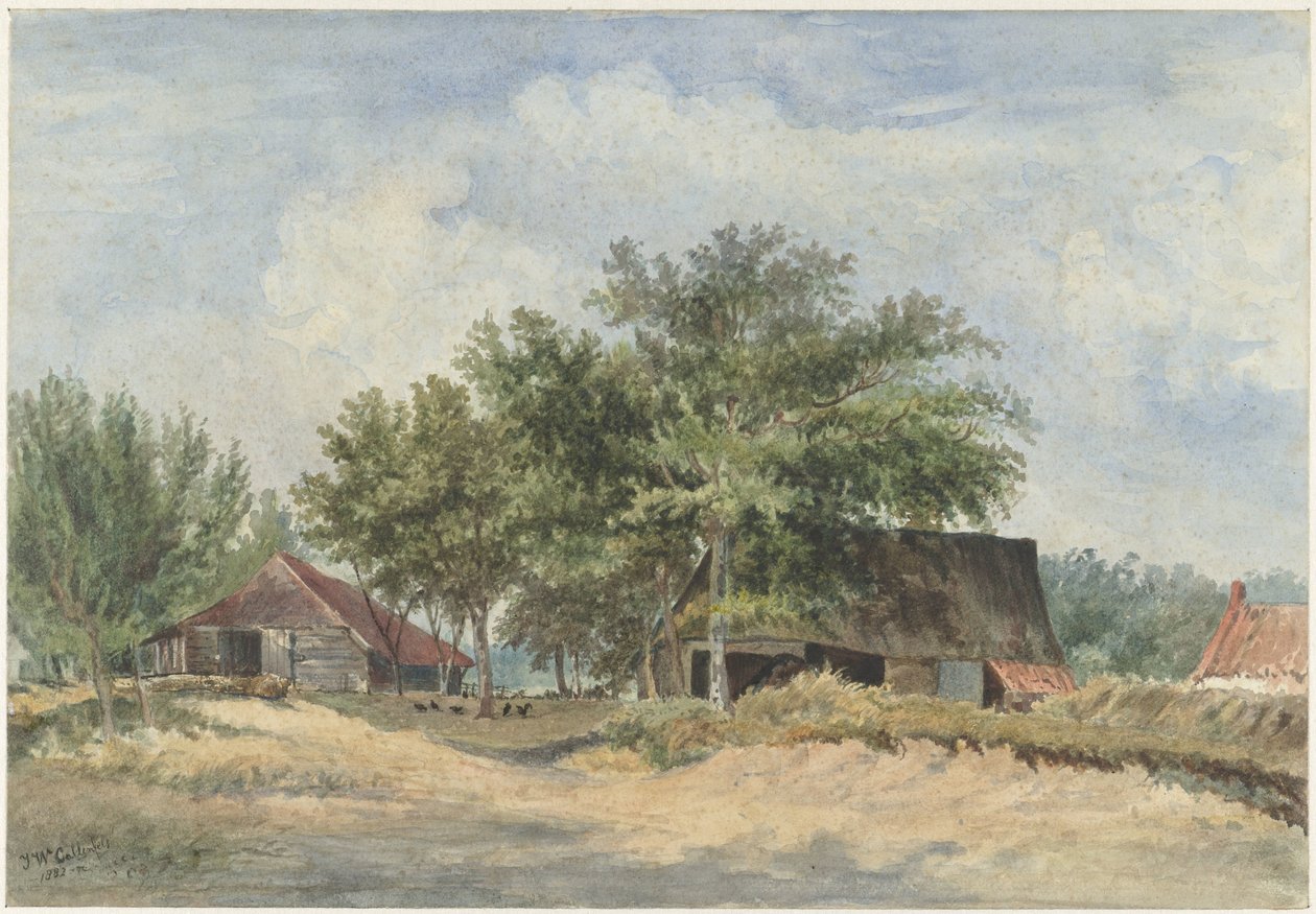 Veduta presso Appelscha da Johanna Wilhelmina von Stein Callenfels