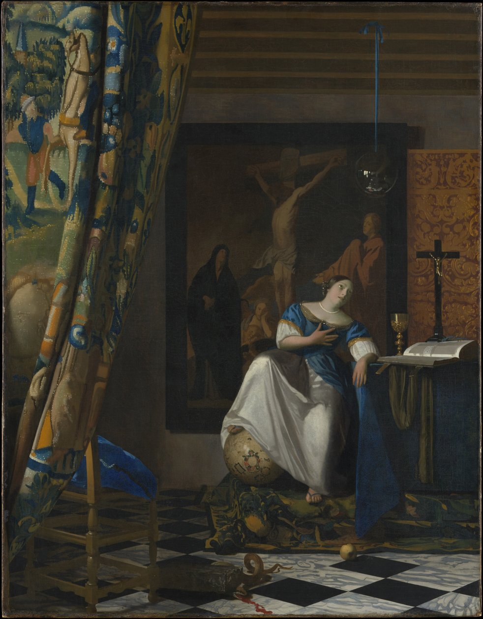 Allegoria della Fede Cattolica da Jan Vermeer van Delft