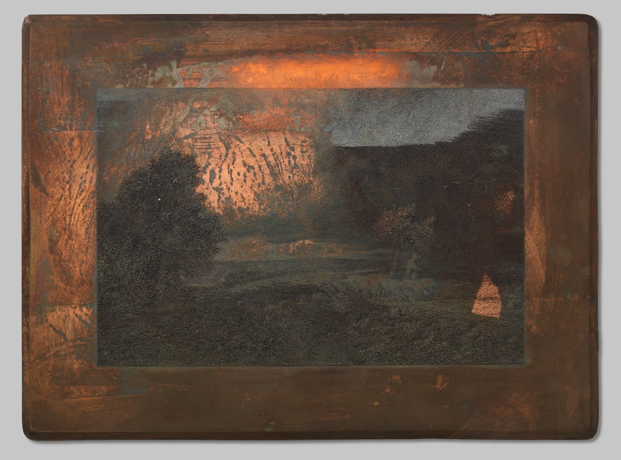 Paesaggio con gregge di pecore da Johannes Arnoldus Boland (signed by artist)