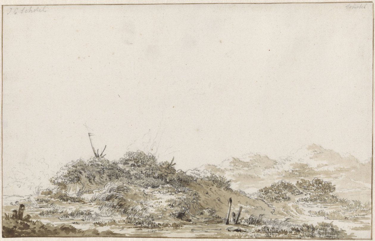 Paesaggio dunale da Johannes Christiaan Schotel