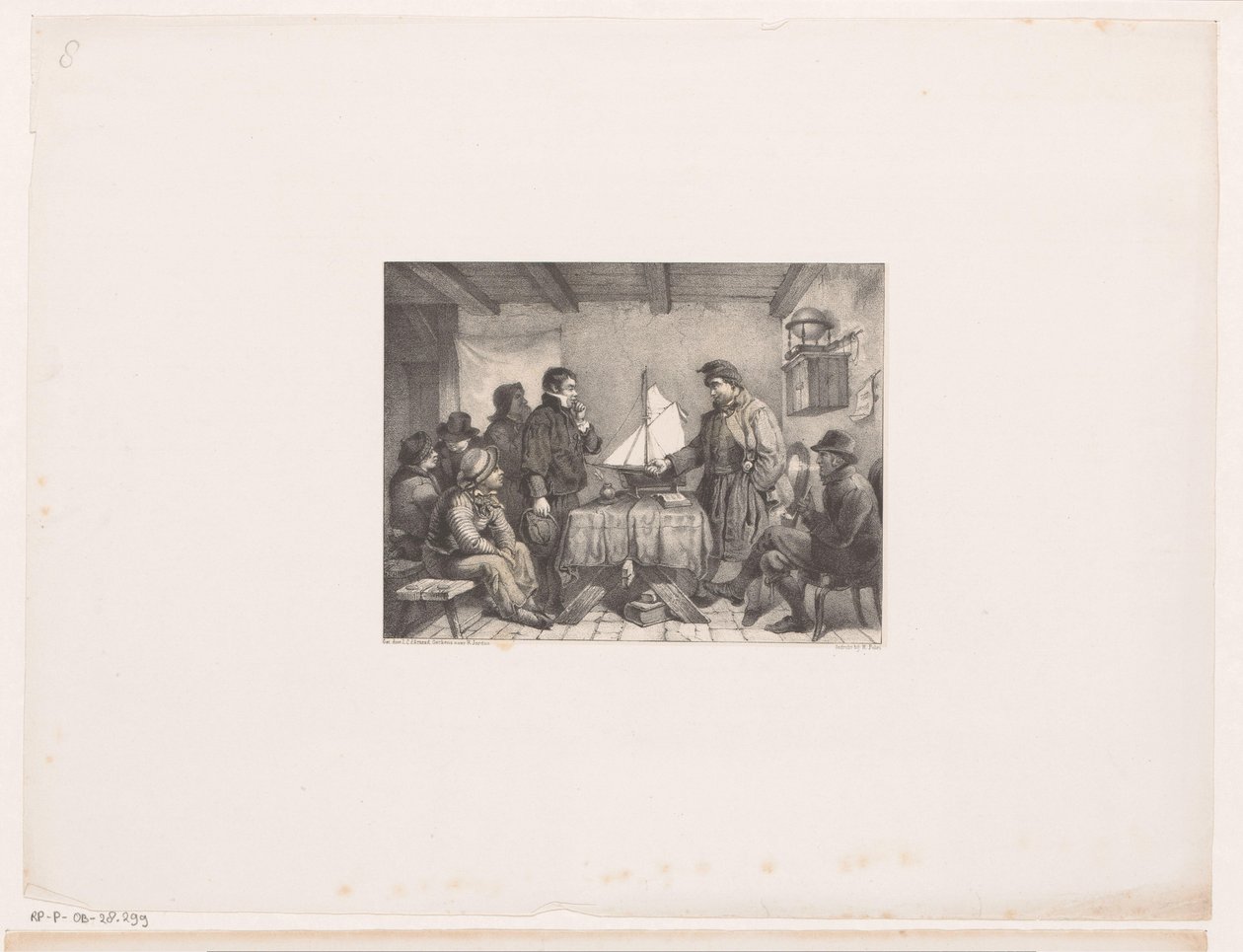 Pagamento dei mozzi da Johannes Christiaan d