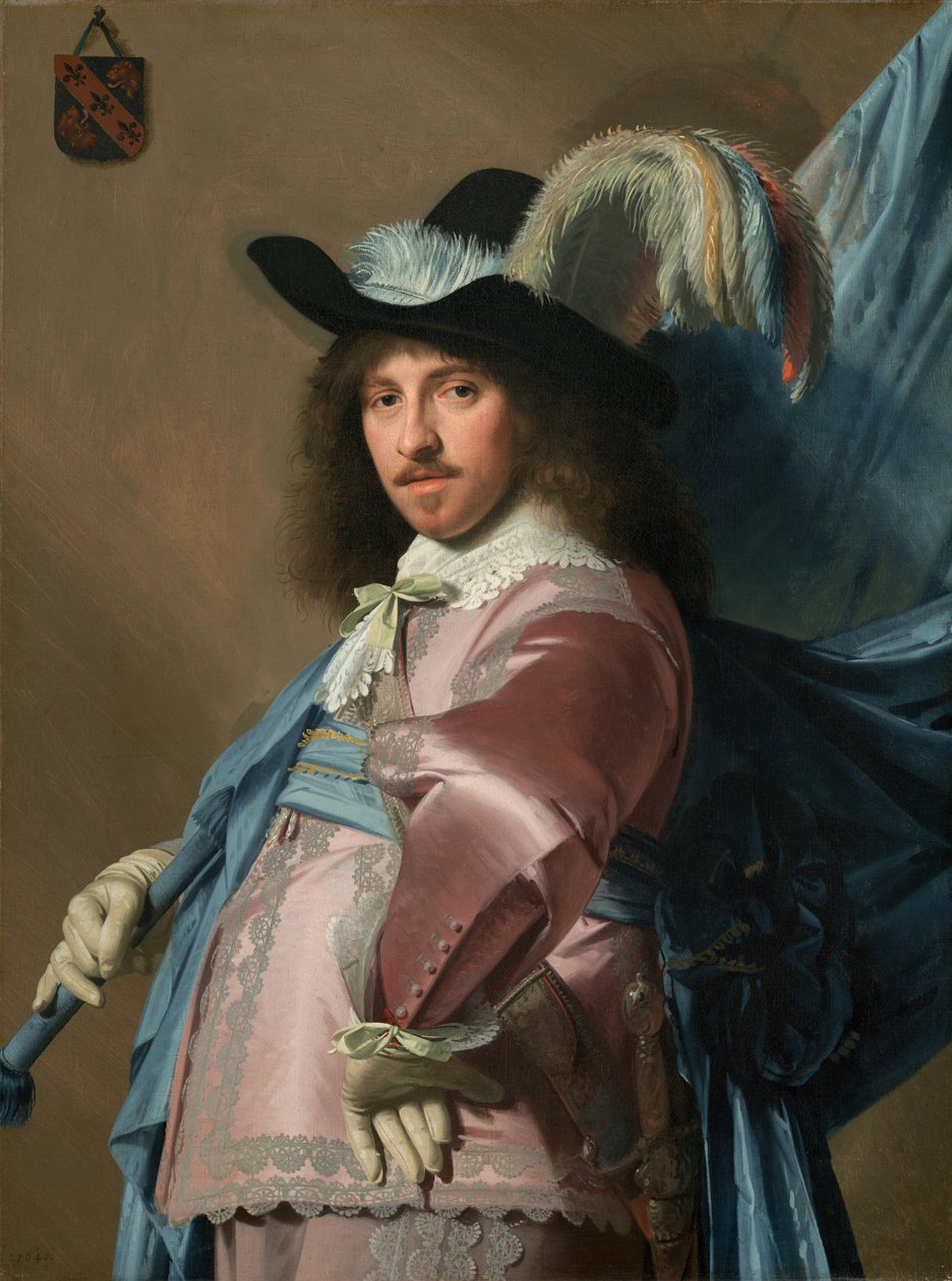 Andries Stilte come Alfiere da Johannes Cornelisz Verspronck