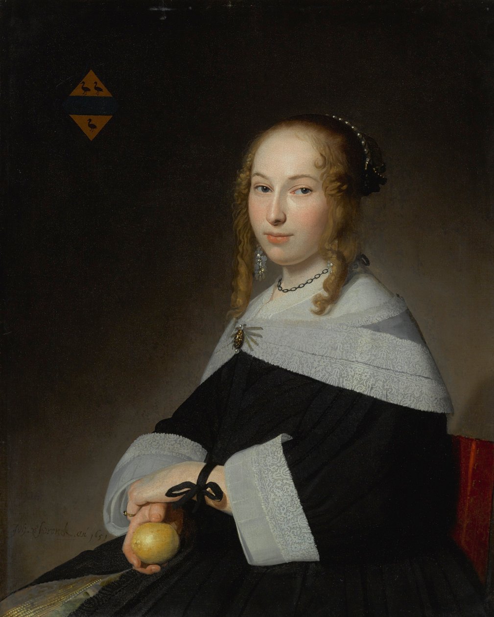 Ritratto di Margherita Dicx (1634-1697) da Johannes Cornelisz Verspronck