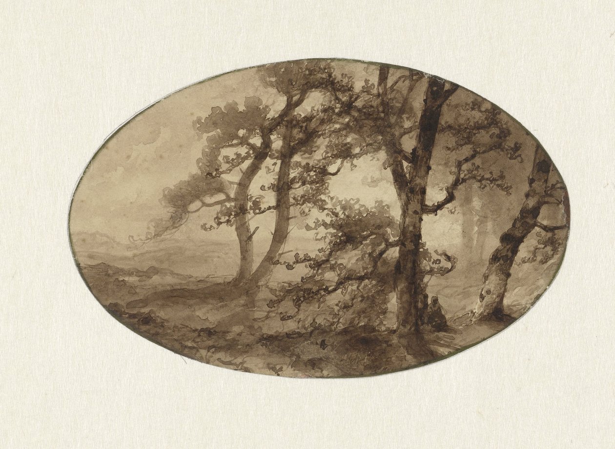 Bordo del bosco da Johannes Franciscus Hoppenbrouwers