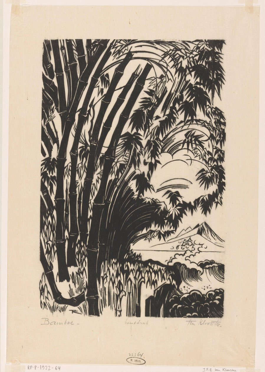 Bambù da Johannes Frederik Engelbert ten Klooster (signed by artist)