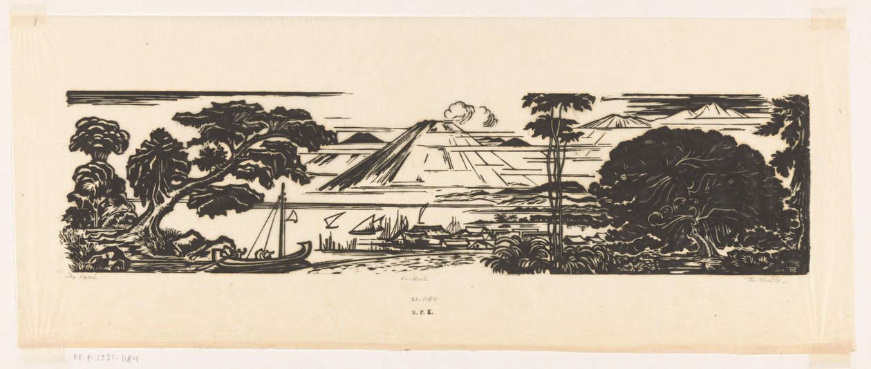 La baia da Johannes Frederik Engelbert ten Klooster (signed by artist)
