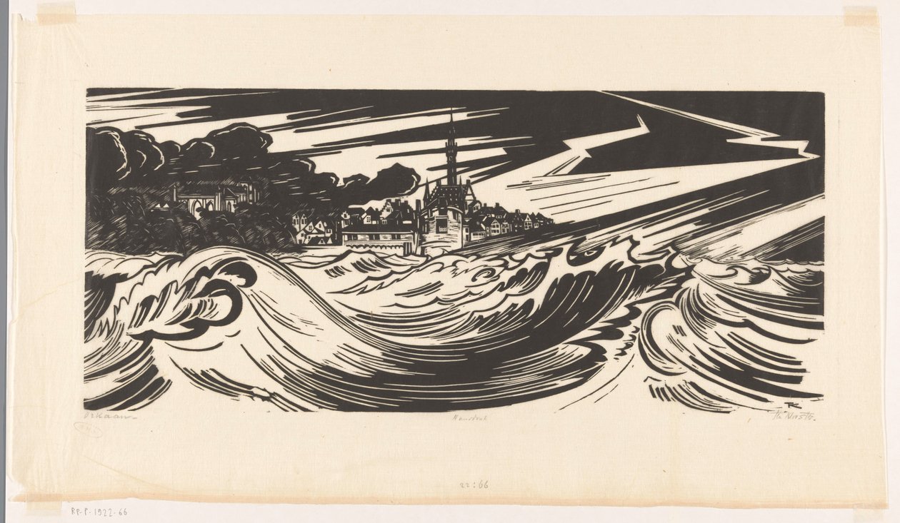 Uragano da Johannes Frederik Engelbert ten Klooster (signed by artist)