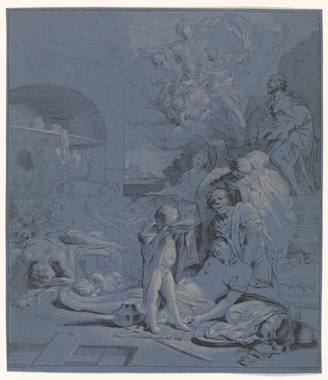 Supplica di San Rocco da Johannes Glauber