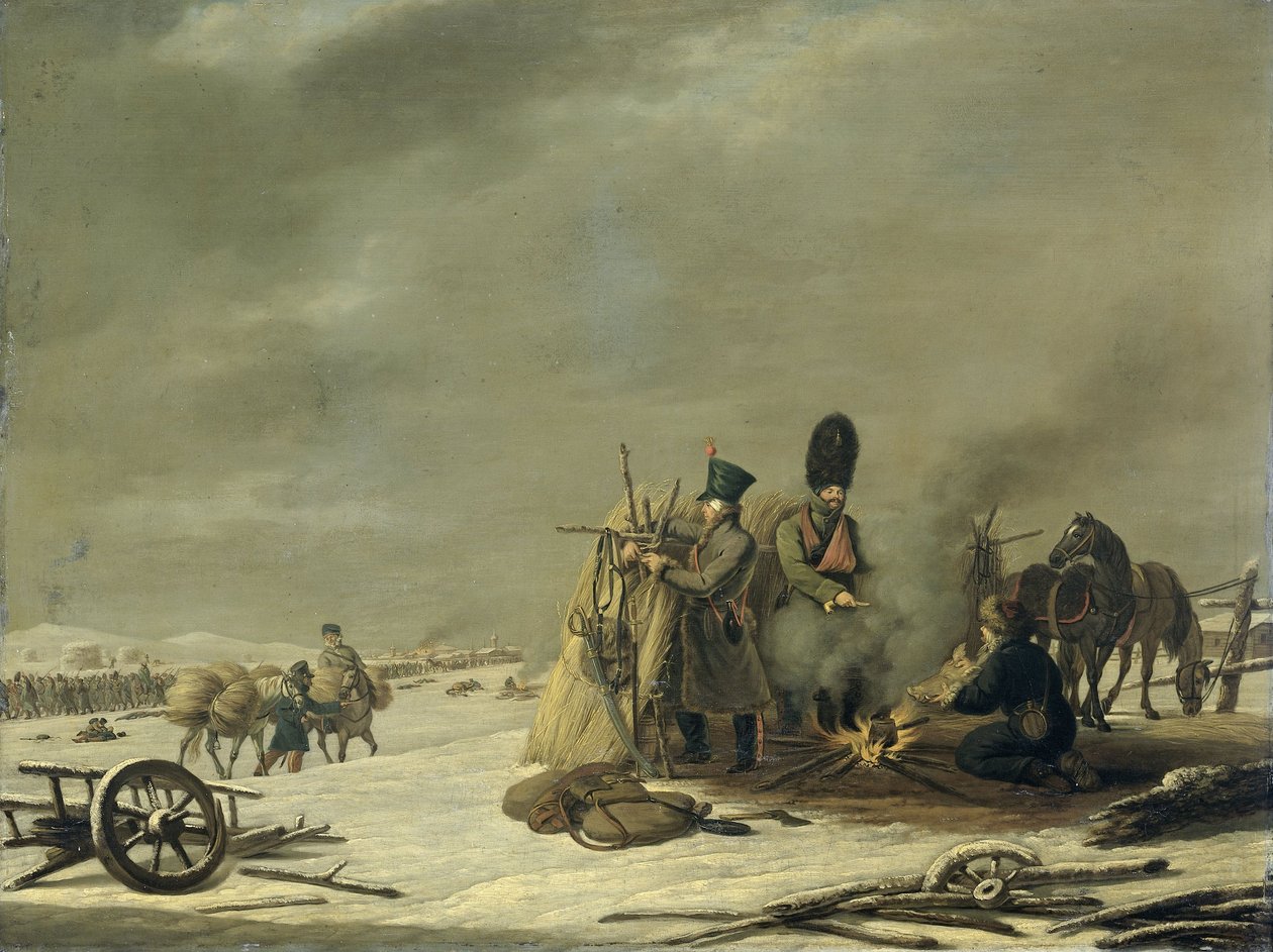 Bivacco a Molodechno, 3-4 dicembre 1812: Un episodio dalla ritirata di Napoleone dalla Russia da Johannes Hari