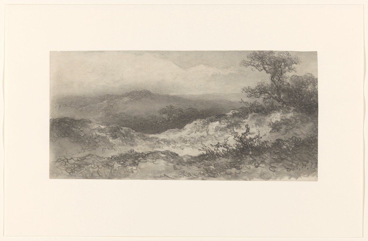 Paesaggio dunale da Johannes Hilverdink