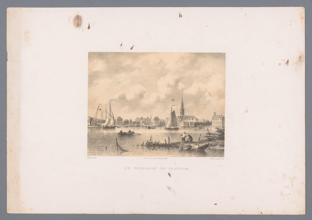 Voorzaan a Zaandam da Johannes Hilverdink