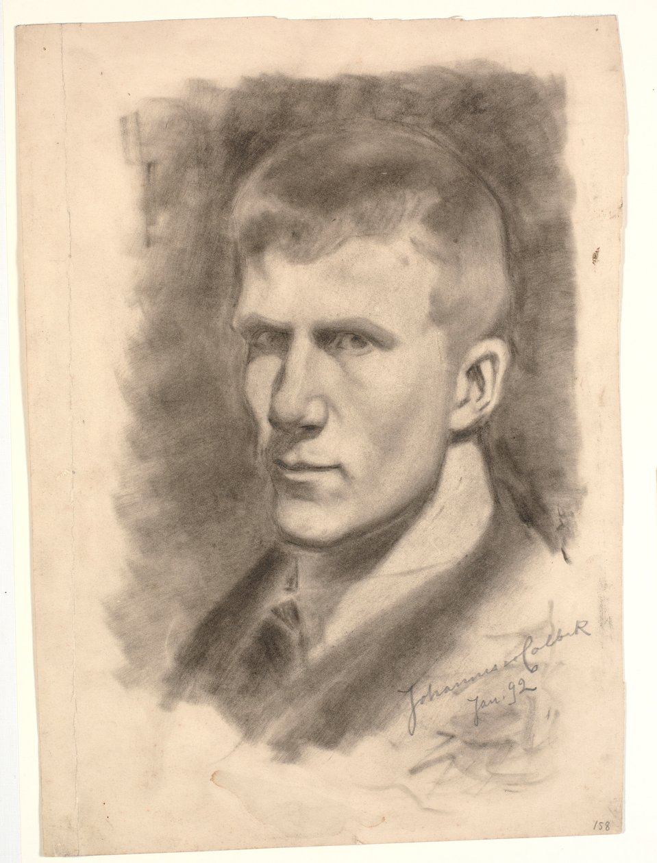 Autoritratto da Johannes Holbek