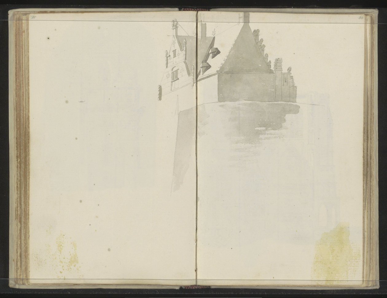Porta di Watersloot a Delft da Johannes Huibert Prins