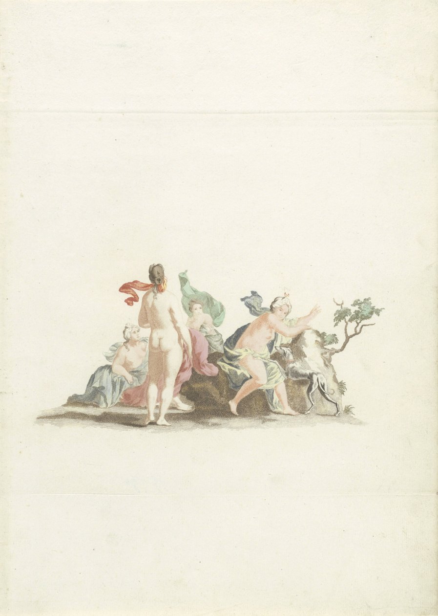 Diana e le sue ninfe da Johannes Jacobsz van den Aveele (attributed to)