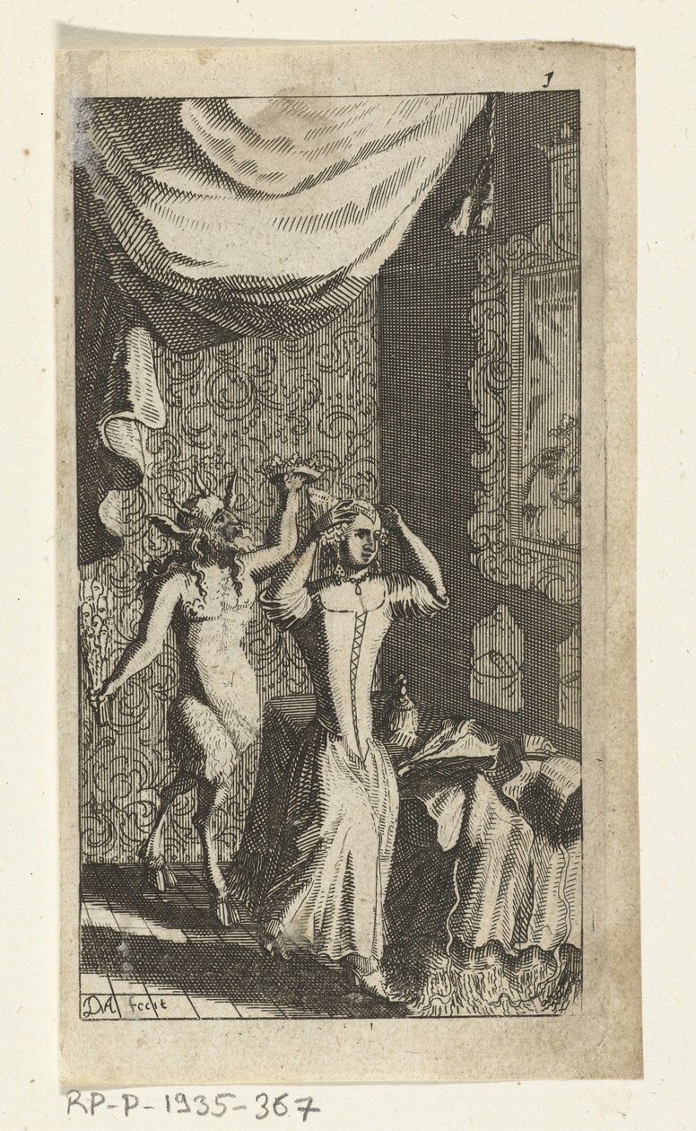 Il diavolo orgoglioso da Johannes Jacobsz van den Aveele