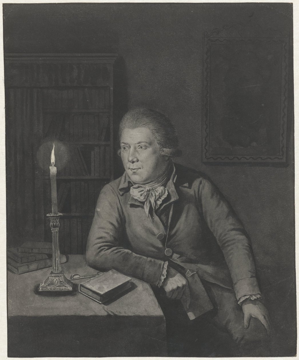 Autoritratto di Johannes Janson da Johannes Janson