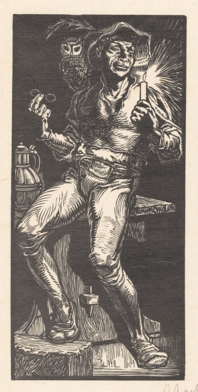 Tijl Uilenspiegel da Johannes Josephus Aarts (signed by artist)