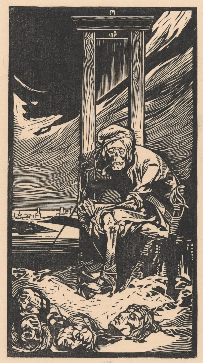 La Morte alla ghigliottina da Johannes Josephus Aarts