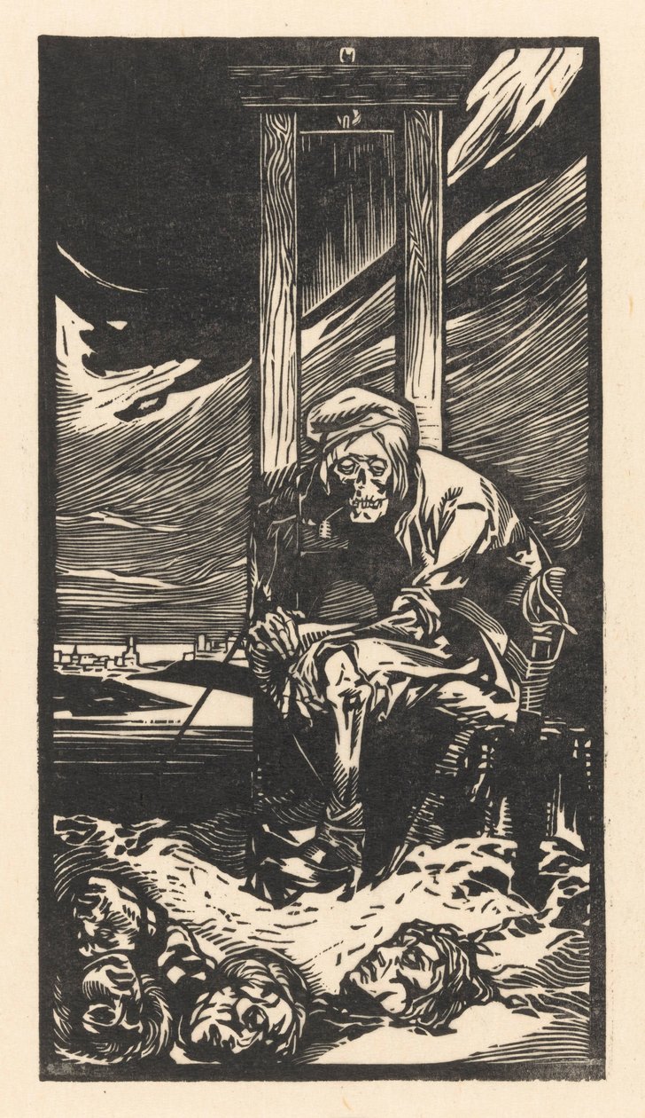 La Morte alla ghigliottina da Johannes Josephus Aarts