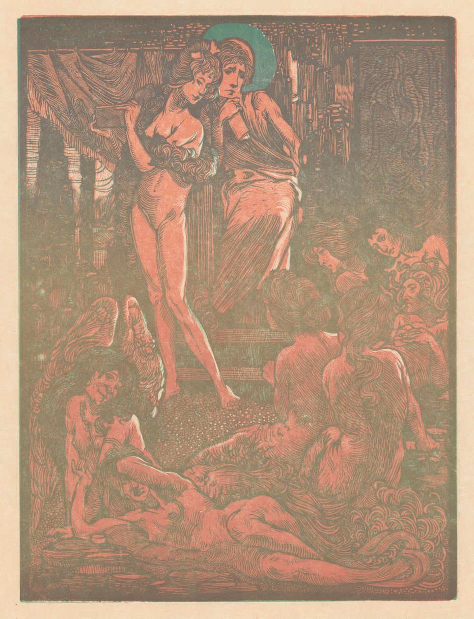 Nove figure femminili fantastiche da Johannes Josephus Aarts