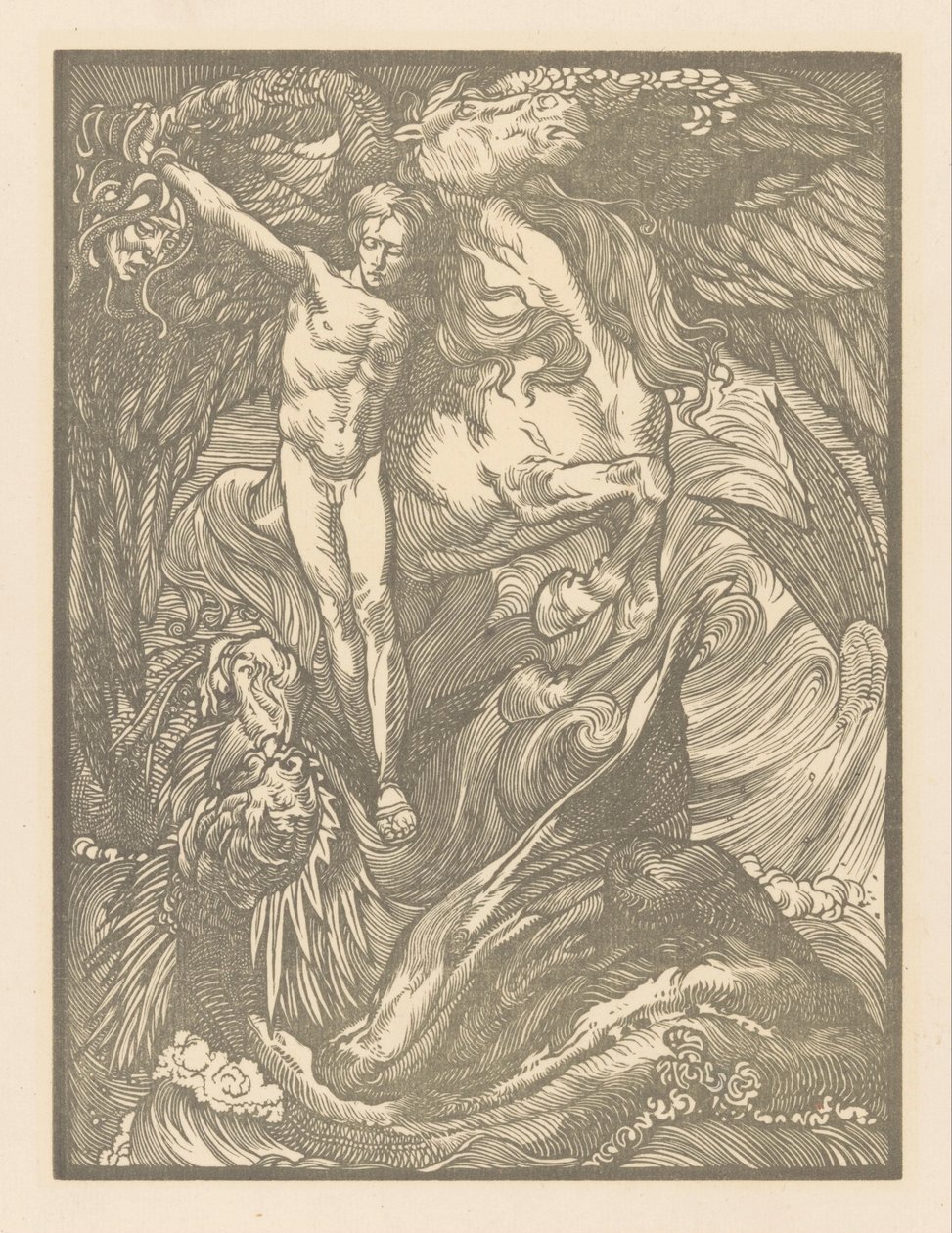 Perseo e il mostro marino da Johannes Josephus Aarts