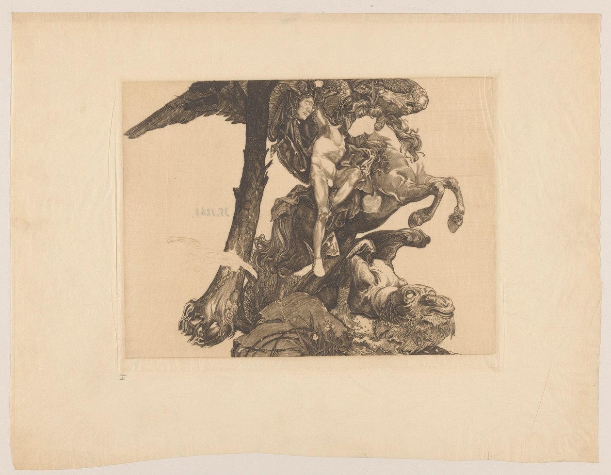 Perseo e il mostro marino da Johannes Josephus Aarts