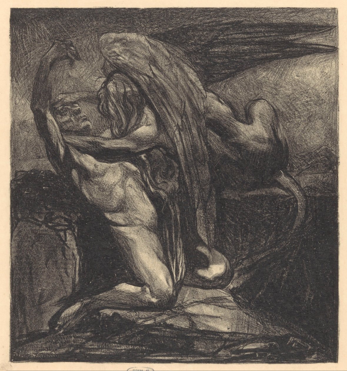 Sfinge con uomo senza vita da Johannes Josephus Aarts
