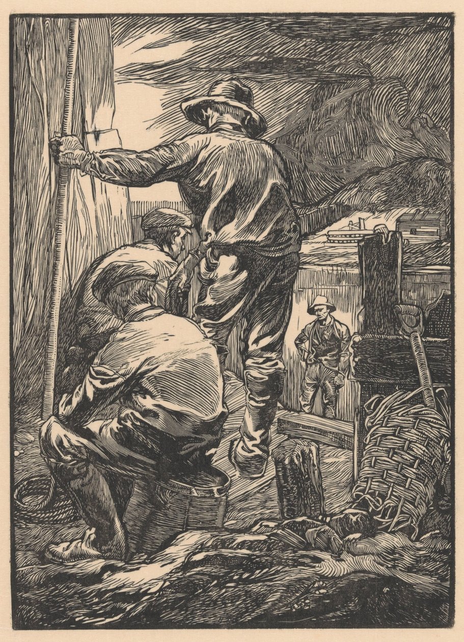 Quattro lavoratori vicino all