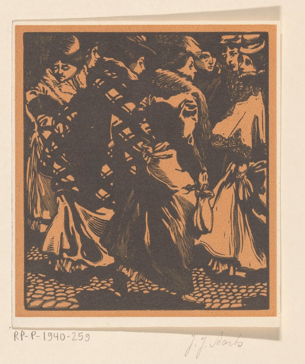 Sette donne per strada da Johannes Josephus Aarts