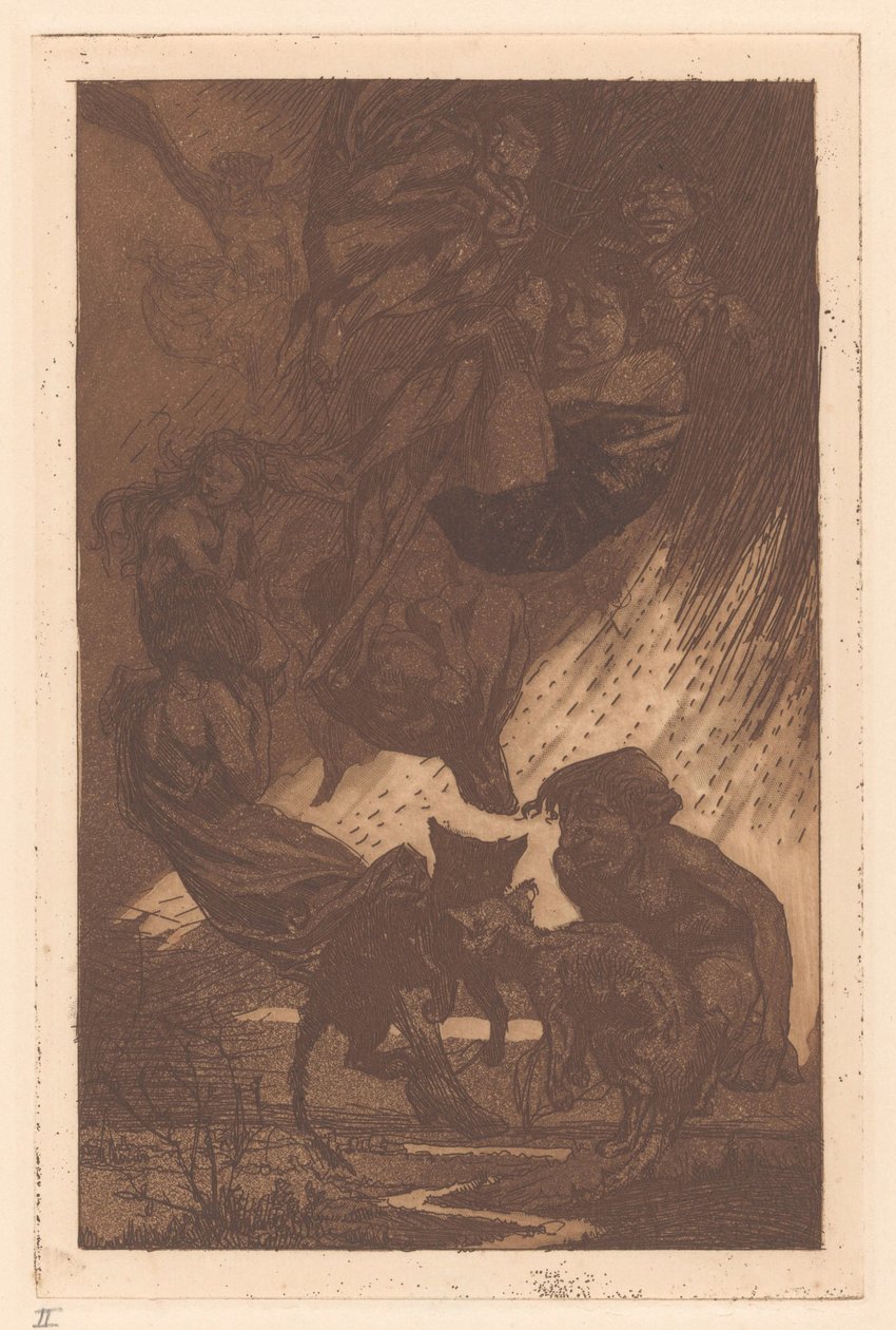 Persone fluttuanti, creature fantastiche e gatti da Johannes Josephus Aarts