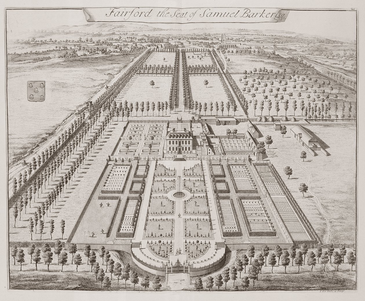 Fairford House, la residenza di Samuel Barker, da 