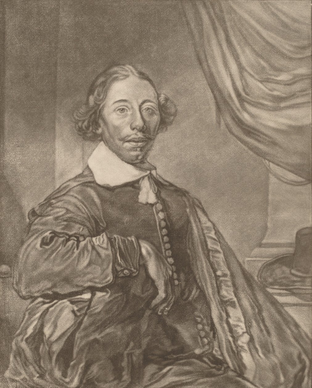 Ritratto di un uomo seduto da Johannes Kornlein