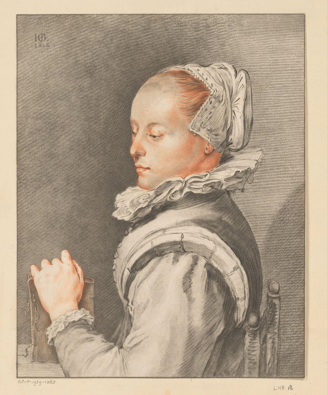 Ritratto di una giovane donna da Johannes Kornlein