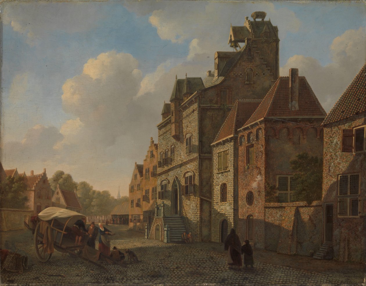 Veduta di Dordrecht da Johannes Schoenmakers