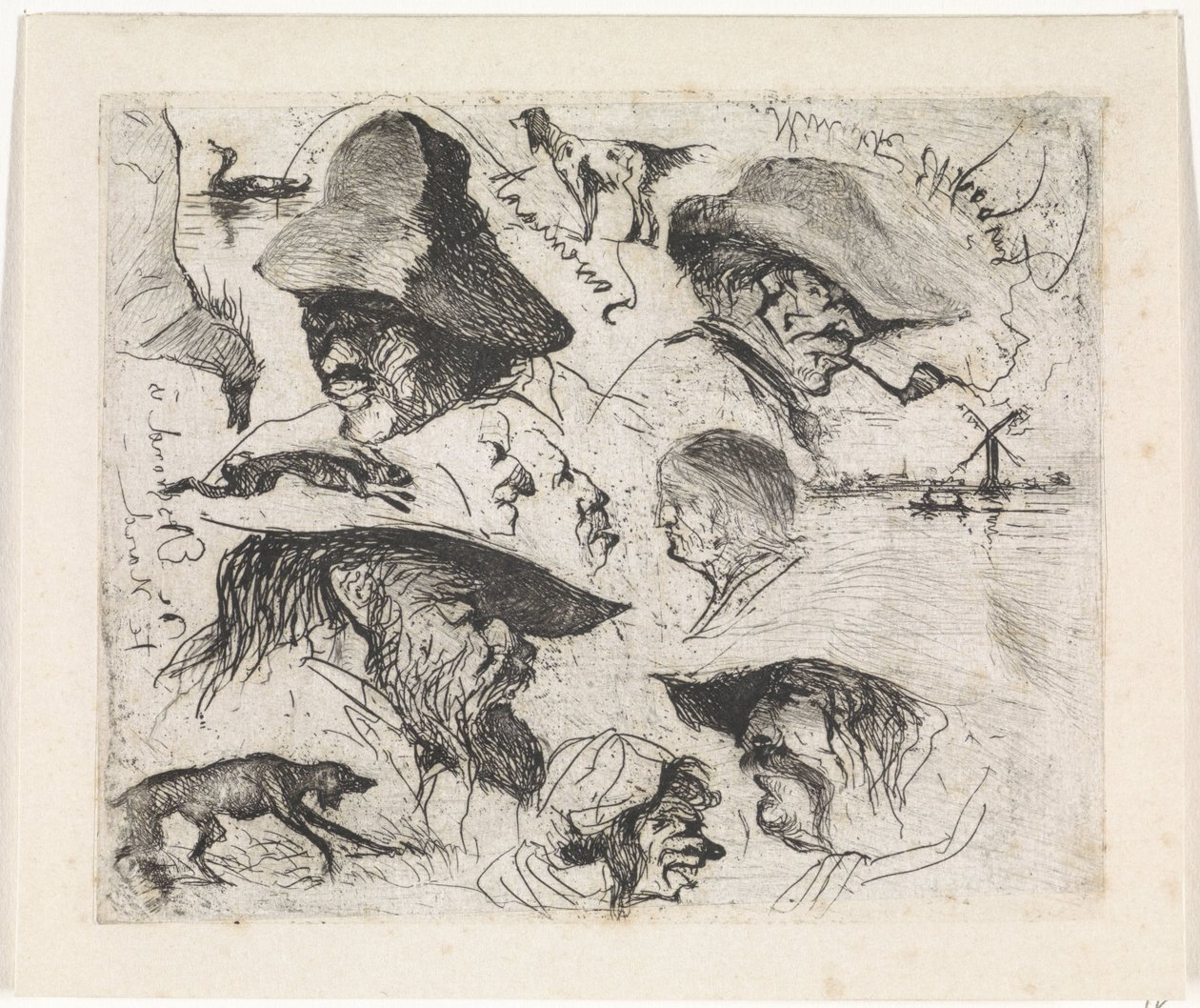 Foglio di studio da Johannes Tavenraat