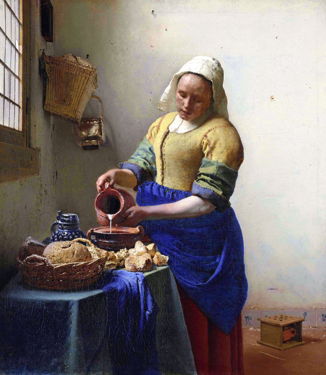 Arabo:  La lattaia da Johannes Vermeer